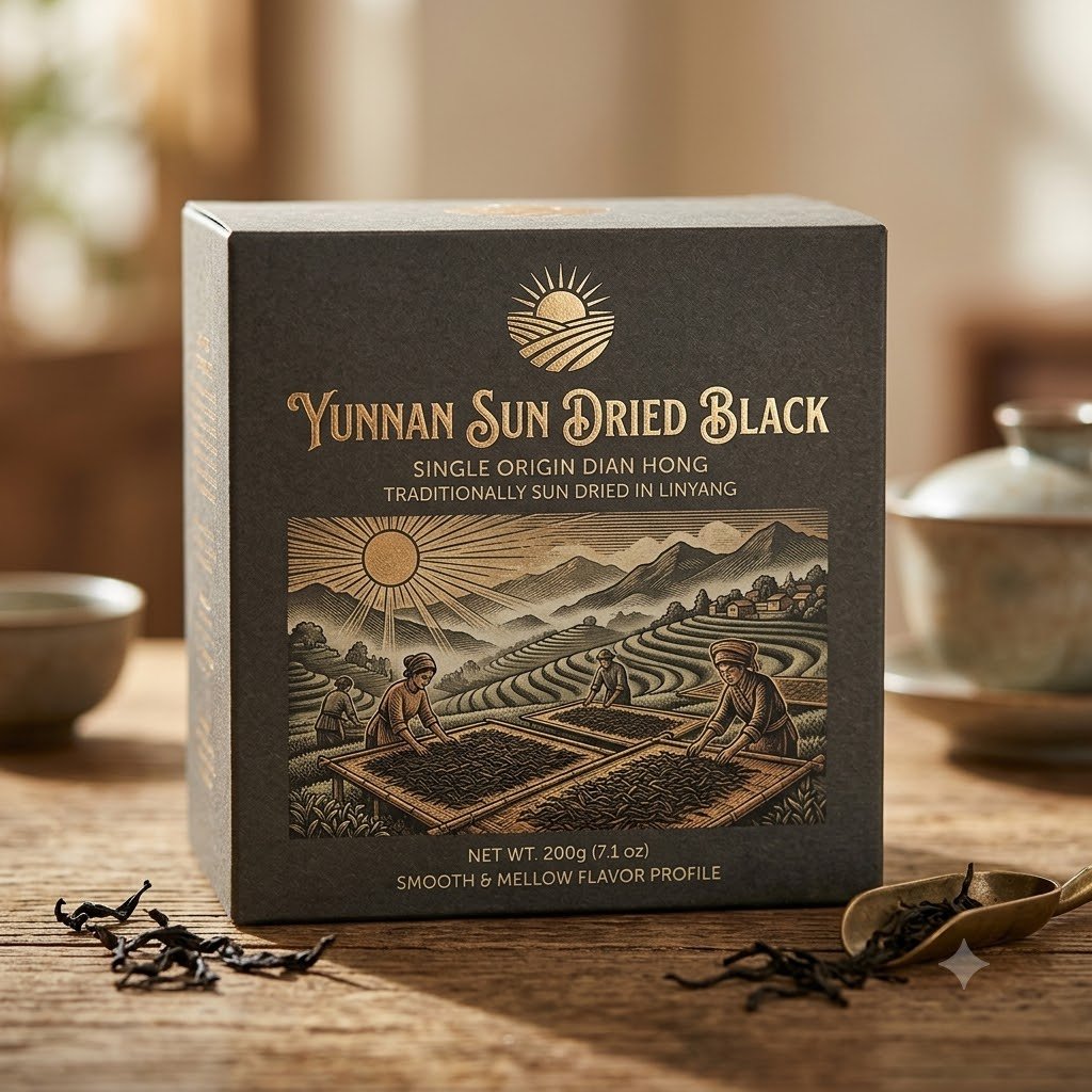 Yunnan Sun Dried Black Tea – Morning Bloom Collection - Image 2