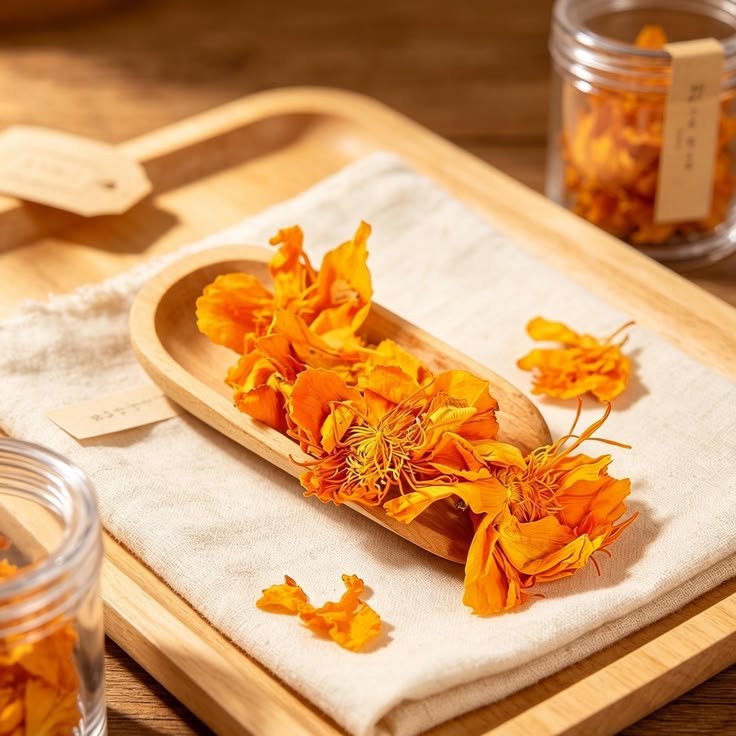 Dried Globeflower (Trollius) Tea – Beauty Ritual Collection