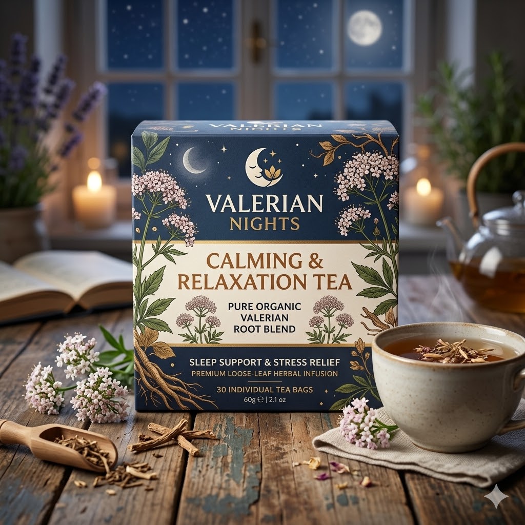Valerian Root Calm Tea – Evening Calm Collection - 图片 3