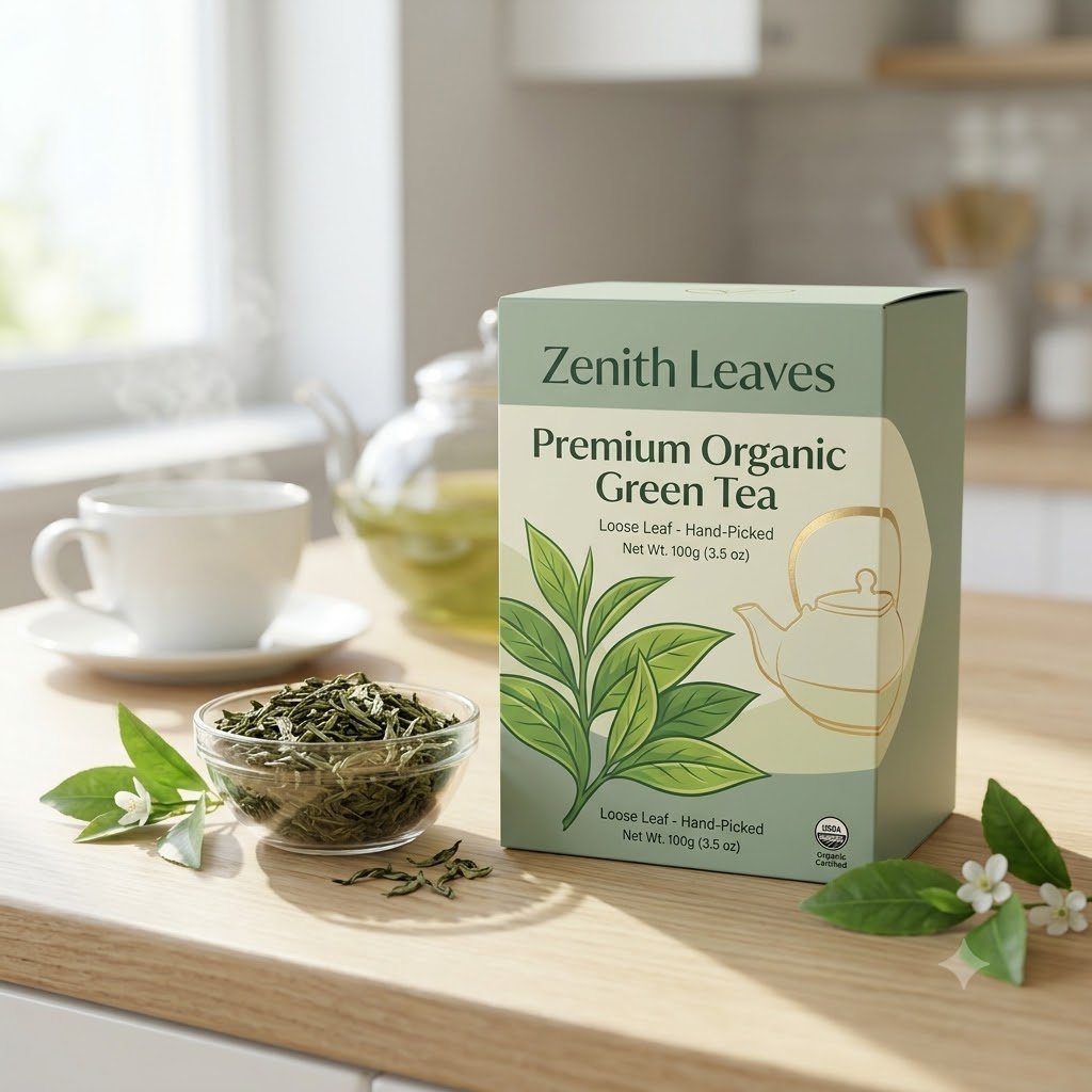 Premium Green Tea – Morning Bloom Collection - Image 3