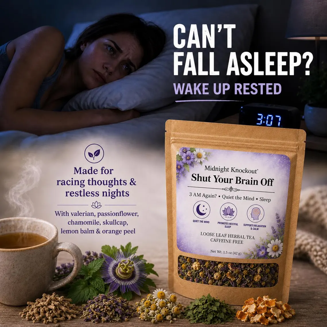 Passionflower Dream Tea – Evening Calm Collection - 图片 3