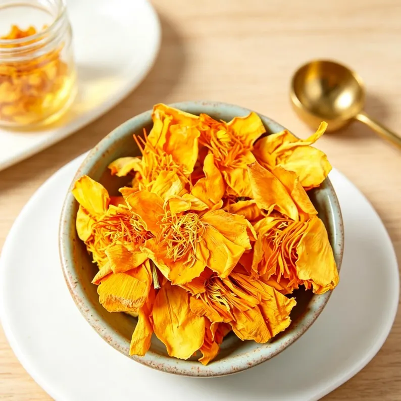 Dried Globeflower (Trollius) Tea – Beauty Ritual Collection - Image 5
