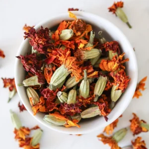 French Marigold Dried Flower Tea – Beauty Ritual Collection